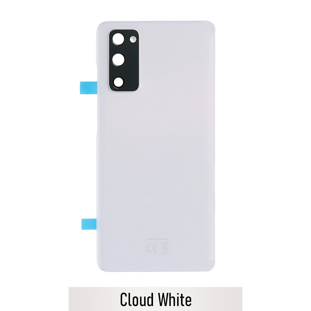 Brown Rear Cover Glass For Samsung Galaxy S20 FE / 5G (G780 / G781)-Cloud White Brown Rear Cover Glass For Samsung Galaxy S20 FE / 5G (G780 / G781)-Cloud White